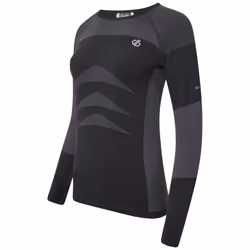 Dare 2B Womens/Ladies In The Zone II Long-Sleeved Base Layer Top - L-XL, Black
