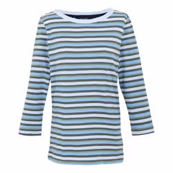 Regatta Womens/Ladies Baylette II Striped T-Shirt - 26 UK, White