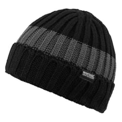 Regatta Mens Davion V Beanie - One Size, Black/Dark Grey