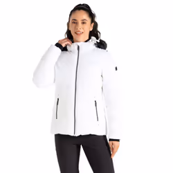 Dare 2B Womens/Ladies Glamorize V Ski Jacket - 20 UK, White