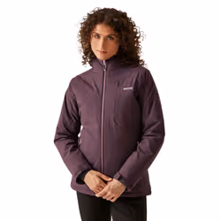 Regatta Womens/Ladies Highton IV Plain Stretch Padded Jacket - 8 UK, Deep Plum