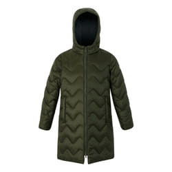 Regatta Childrens/Kids Cambrie Quilted Jacket - 15-16 Years, Dark Khaki/Black