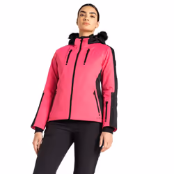 Dare 2B Womens/Ladies Frenzied Ski Jacket - 16 UK, Hot Pink