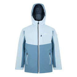 Regatta Girls Trekktain 3 in 1 Waterproof Jacket - 9-10 Years, Coronet Blue/Clear Sky