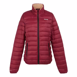 Regatta Womens/Ladies Marizion Quilted Jacket - 8 UK, Rumba Red/Peach Parfait