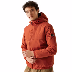 Regatta Mens Wiltom Waterproof Jacket - 4XL, Red Ochre