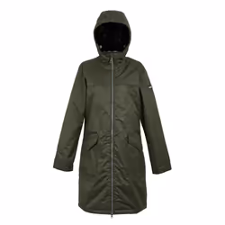 Regatta Womens/Ladies Romine II Waterproof Jacket - 14 UK, Dark Khaki/Black