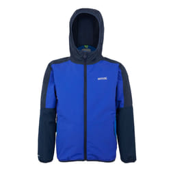 Regatta Childrens/Kids Volcanics VIII Terrain Print Reflective Jacket - 14 Years, Olympian Blue/Navy
