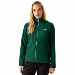Regatta Womens/Ladies Connie V Softshell Walking Jacket - 14 UK, Rainforest Marl
