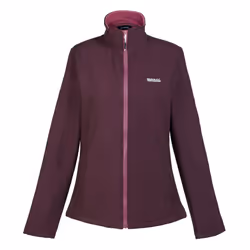 Regatta Womens/Ladies Connie V Softshell Walking Jacket - 8 UK, Deep Plum Marl