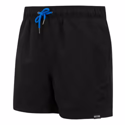 Regatta Mens Mawson II Swim Shorts - XXL, Black/Olympian Blue