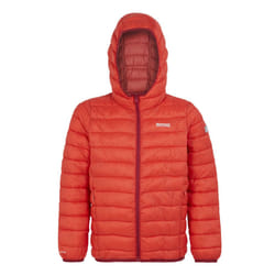 Regatta Childrens/Kids Marizion Hooded Padded Jacket - 13 Years, Red Sky/Mineral Red