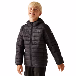 Regatta Childrens/Kids Marizion Hooded Padded Jacket - 3-4 Years, Black