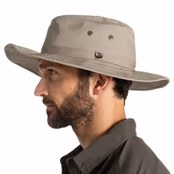 Craghoppers Unisex Kiwi Ranger Hat - S/M, Pebble
