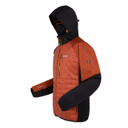 Regatta Mens Andreson Pro Hybrid Jacket - XXL, Black/Red Ochre