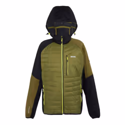 Regatta Mens Andreson Pro Hybrid Jacket - L, Nephrite Green/Black