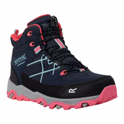 Regatta Childrens/Kids Samaris III Walking Boots - 4 UK, Navy/Pink Potion