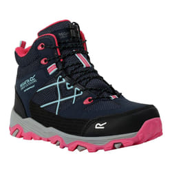 Regatta Childrens/Kids Samaris III Walking Boots - 4 UK, Navy/Pink Potion