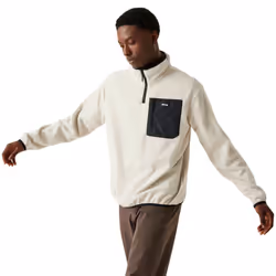 Regatta Mens Frankie Half Zip Fleece Top - M, Moonstruck