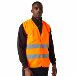 Regatta Unisex Adult Hi-Vis Vest - 3XL, Orange