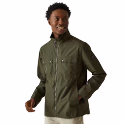 Regatta Mens Raytan Waterproof Jacket - L, Dark Khaki
