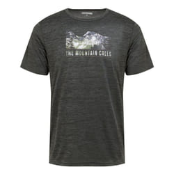 Regatta Mens Fingal VIII Mountain Marl T-Shirt - 3XL, Seal Grey