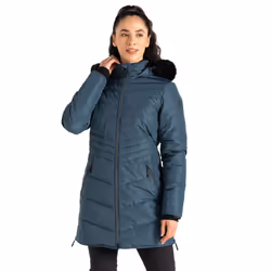 Dare 2B Womens/Ladies Striking IIII Mid Length Padded Jacket - 6 UK, Orion Grey