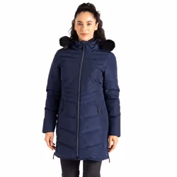 Dare 2B Womens/Ladies Striking IIII Mid Length Padded Jacket - 14 UK, Peacoat