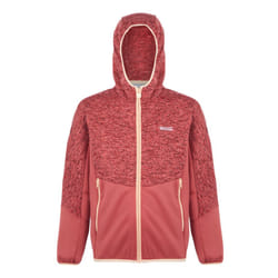 Regatta Childrens/Kids Dissolver IX Marl Full Zip Fleece Jacket - 9-10 Years, Red Sky/Mineral Red