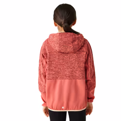 Regatta Childrens/Kids Dissolver IX Marl Full Zip Fleece Jacket - 9-10 Years, Red Sky/Mineral Red