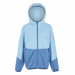 Regatta Childrens/Kids Dissolver IX Marl Full Zip Fleece Jacket - 14 Years, Clear Sky/Coronet Blue