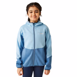 Regatta Childrens/Kids Dissolver IX Marl Full Zip Fleece Jacket - 14 Years, Clear Sky/Coronet Blue