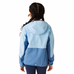Regatta Childrens/Kids Dissolver IX Marl Full Zip Fleece Jacket - 14 Years, Clear Sky/Coronet Blue
