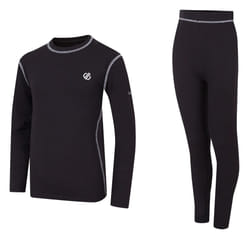 Dare 2B Childrens/Kids Pow II Plain Base Layer Set
