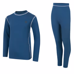 Dare 2B Childrens/Kids Pow II Plain Base Layer Set