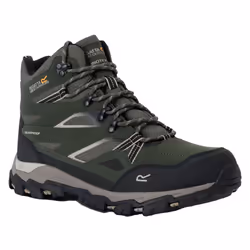 Regatta Mens Holcombe III Walking Boots - 8 UK, Dark Khaki/Gold Sand