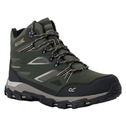 Regatta Mens Holcombe III Walking Boots - 8 UK, Dark Khaki/Gold Sand