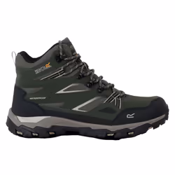 Regatta Mens Holcombe III Walking Boots - 8 UK, Dark Khaki/Gold Sand