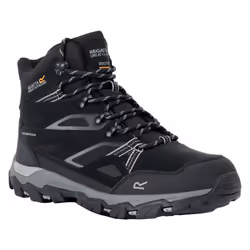 Regatta Mens Holcombe III Walking Boots - 7 UK, Black/Granite