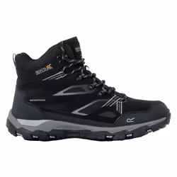 Regatta Mens Holcombe III Walking Boots - 7 UK, Black/Granite