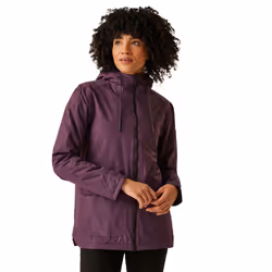Regatta Womens/Ladies Broadia Waterproof Jacket - 10 UK, Deep Plum