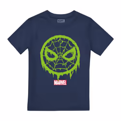 Spider-Man Childrens/Kids Lo-goo T-Shirt - 3-4 Years, Navy