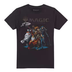 Magic The Gathering Mens Supergroup T-Shirt - 3XL, Black