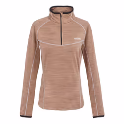 Regatta Womens/Ladies Yonder II Half Zip Fleece Top - 10 UK, Warm Taupe