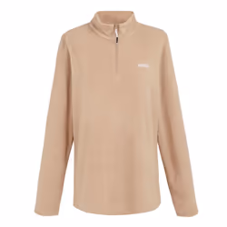 Regatta Great Outdoors Womens/Ladies Sweetheart 1/4 Zip Fleece Top - 24, Warm Taupe