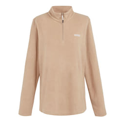 Regatta Great Outdoors Womens/Ladies Sweetheart 1/4 Zip Fleece Top - 24, Warm Taupe