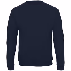 B&C Adults Unisex ID. 202 50/50 Sweatshirt - L, Navy Blue