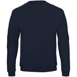 B&C Adults Unisex ID. 202 50/50 Sweatshirt - L, Navy Blue
