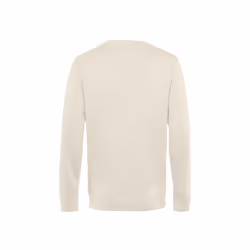 B&C Mens Organic Crew Neck Sweat - L, Off White