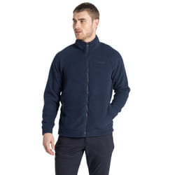 Craghoppers Mens Karlton Full Zip Fleece Jacket - XXL, Blue Navy